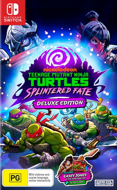 Teenage Mutant Ninja Turtles Splintered Fate Deluxe Edition Nintendo Switch